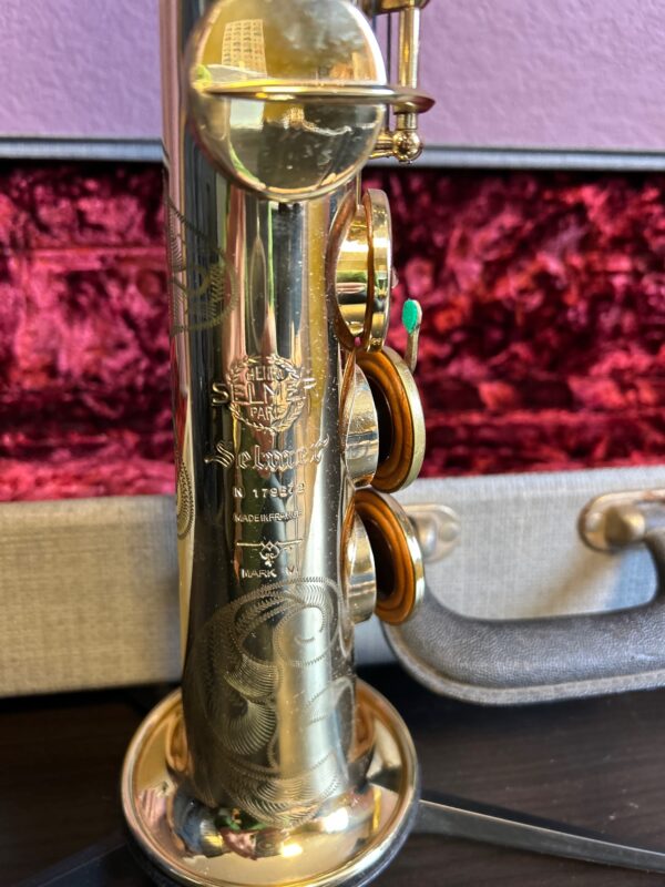 Saxophone SELMER Soprano M VI Verni – Image 2